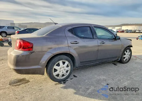 2014 Dodge Avenger Se из США, поврежденный, VIN 1C3CDZAB6EN202801